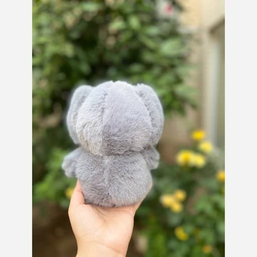 عروسک پولیشی کوالا چشم تیله ای پاپیون وارداتی — تصویر ۶