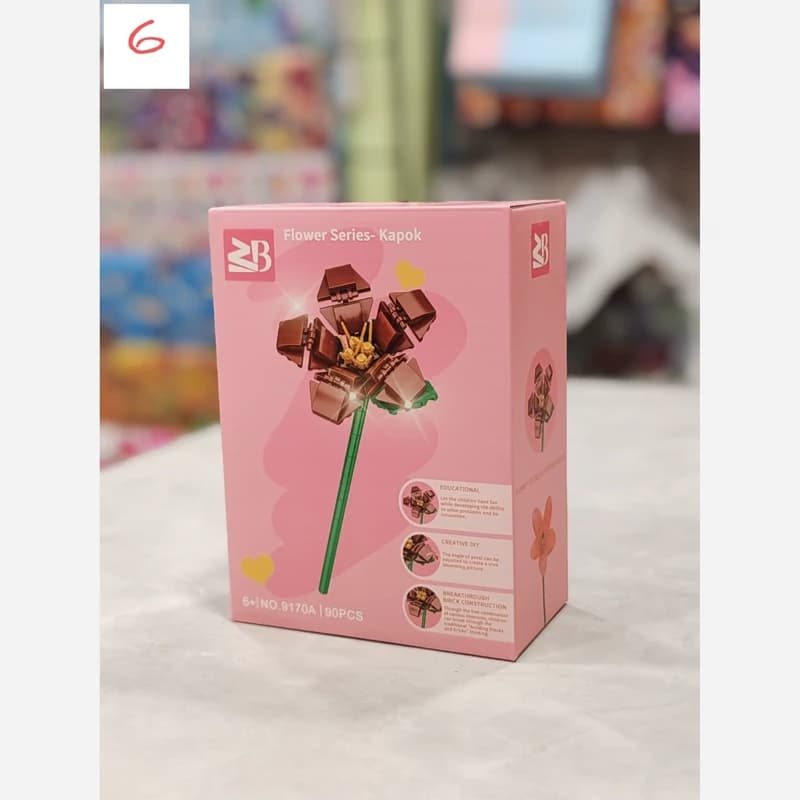 لگو گل تک شاخه وارداتی 9165 — تصویر ۳
