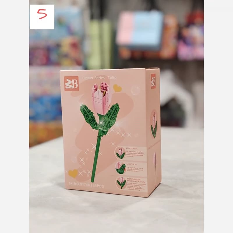 لگو گل تک شاخه وارداتی 9165 — تصویر ۵