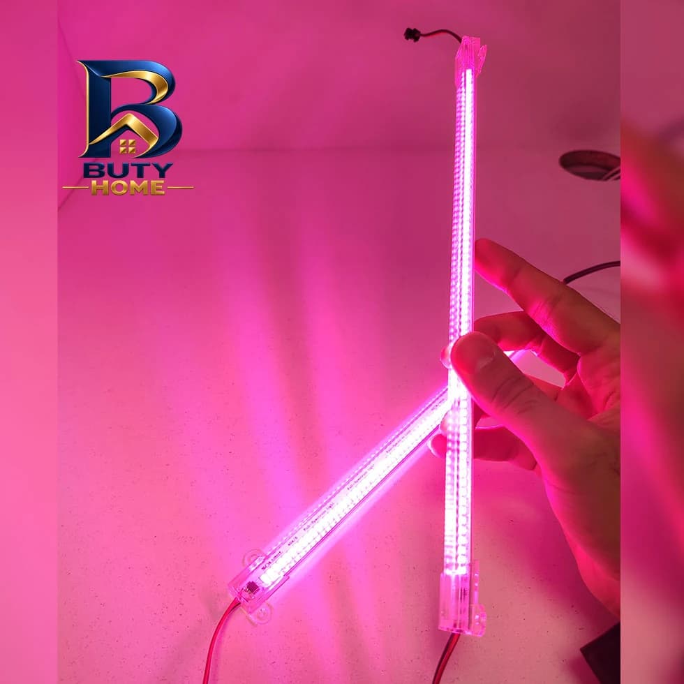 لامپ رشد گیاه 7 وات مدل فول اسپکتروم 220v طرح ال ای دی بسته 2 عددی — تصویر ۷