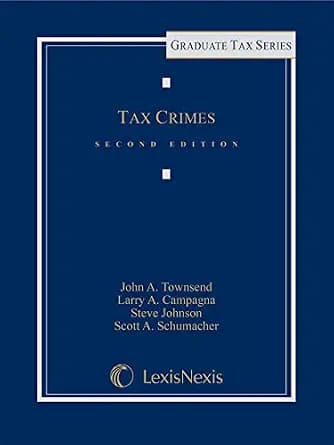و دانلود نسخه کامل کتاب زبان اصلی Tax Crimes (2015) (Lexisnexis Graduate Tax Series) | دانلود کتاب خارجی