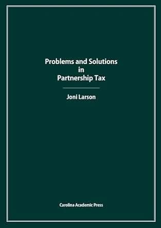 و دانلود نسخه کامل کتاب زبان اصلی Problems and Solutions in Partnership Tax | دانلود کتاب خارجی