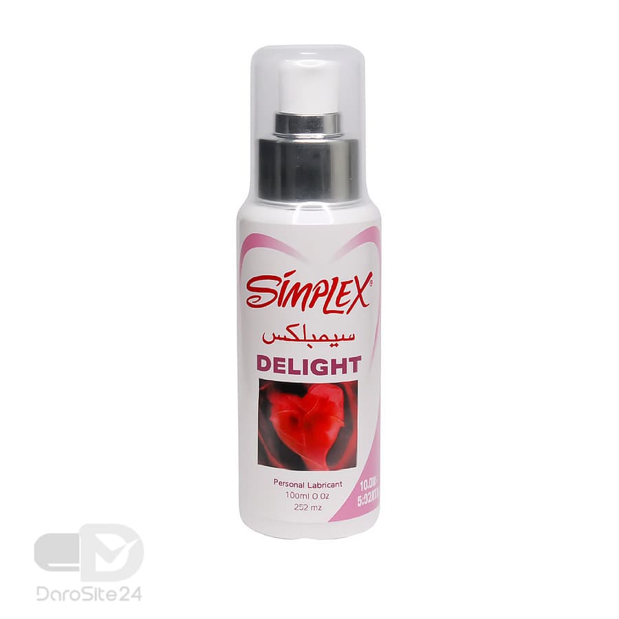 ژل لوبریکانت افزایش میل جنسی سیمپلکس مدل Delight حجم 100 میلی لیتر — تصویر ۲