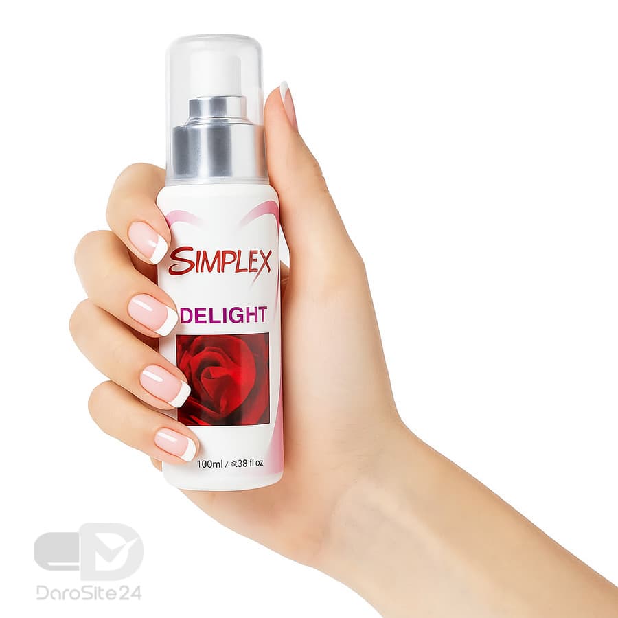 ژل لوبریکانت افزایش میل جنسی سیمپلکس مدل Delight حجم 100 میلی لیتر