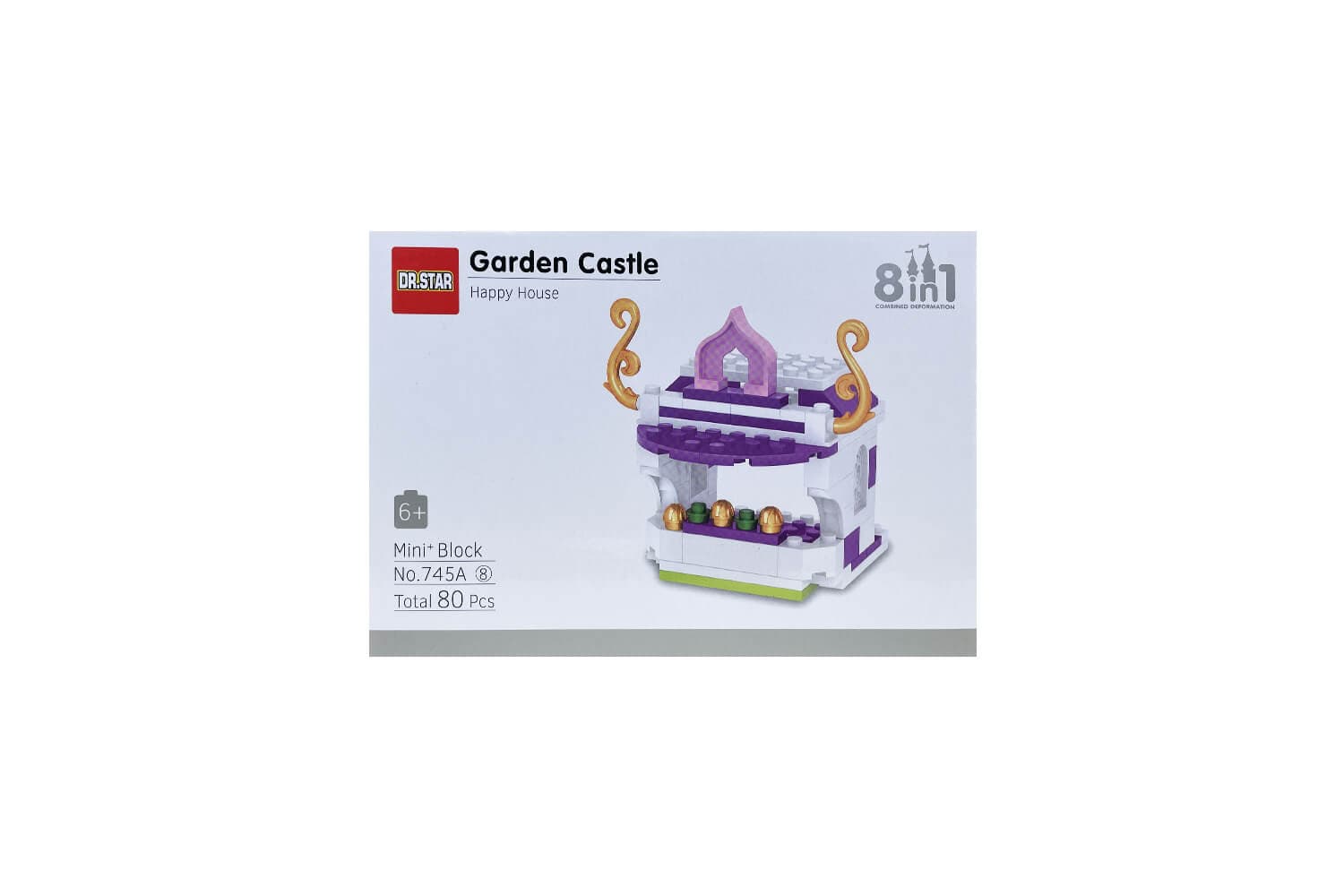 لگو قلعه دخترانه مدل خانه شادی GARDEN CASTLE (کد 745A-8)