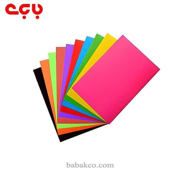 کاغذ رنگی آ3 10عددی