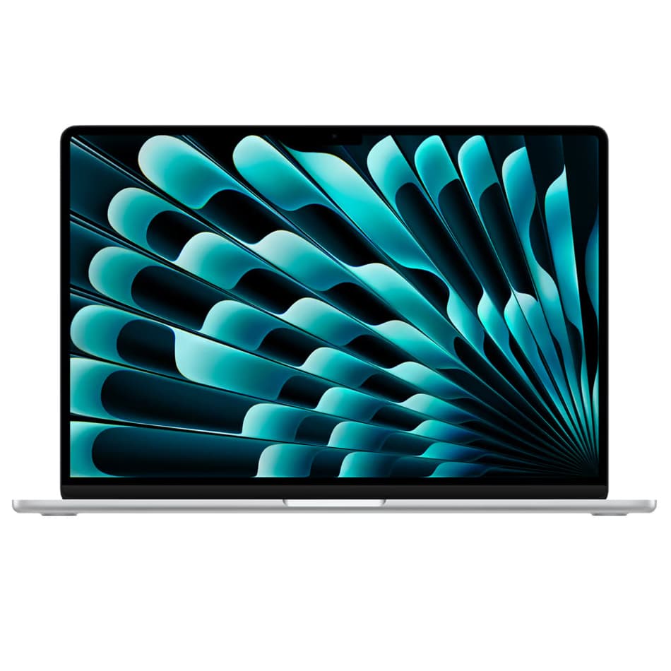 لپ‌تاپ 15.3 اینچی اپل مدل MacBook Air MDV94 2026 LLA با پردازنده M5، رم 16 گیگابایت Unified، حافظه SSD با ظرفیت 512 گیگابایت، نمایشگر Liquid Retina، پردازنده 10 هسته‌ای، شارژدهی تا 18 ساعت و پشتیبانی — تصویر ۳