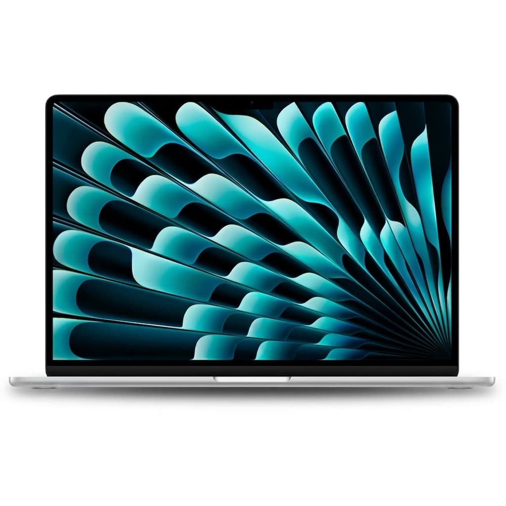 لپ‌تاپ 15.3 اینچی اپل مدل MacBook Air MDV94 2026 LLA با پردازنده M5، رم 16 گیگابایت Unified، حافظه SSD با ظرفیت 512 گیگابایت، نمایشگر Liquid Retina، پردازنده 10 هسته‌ای، شارژدهی تا 18 ساعت و پشتیبانی