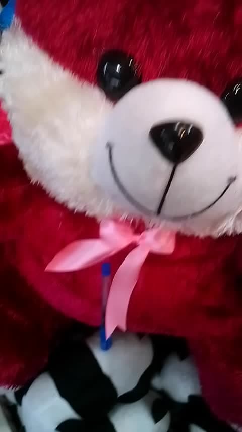 عروسک خرگوش بزرگ پارچه سوزنی ( ارتفاع 60 پهنا 40)