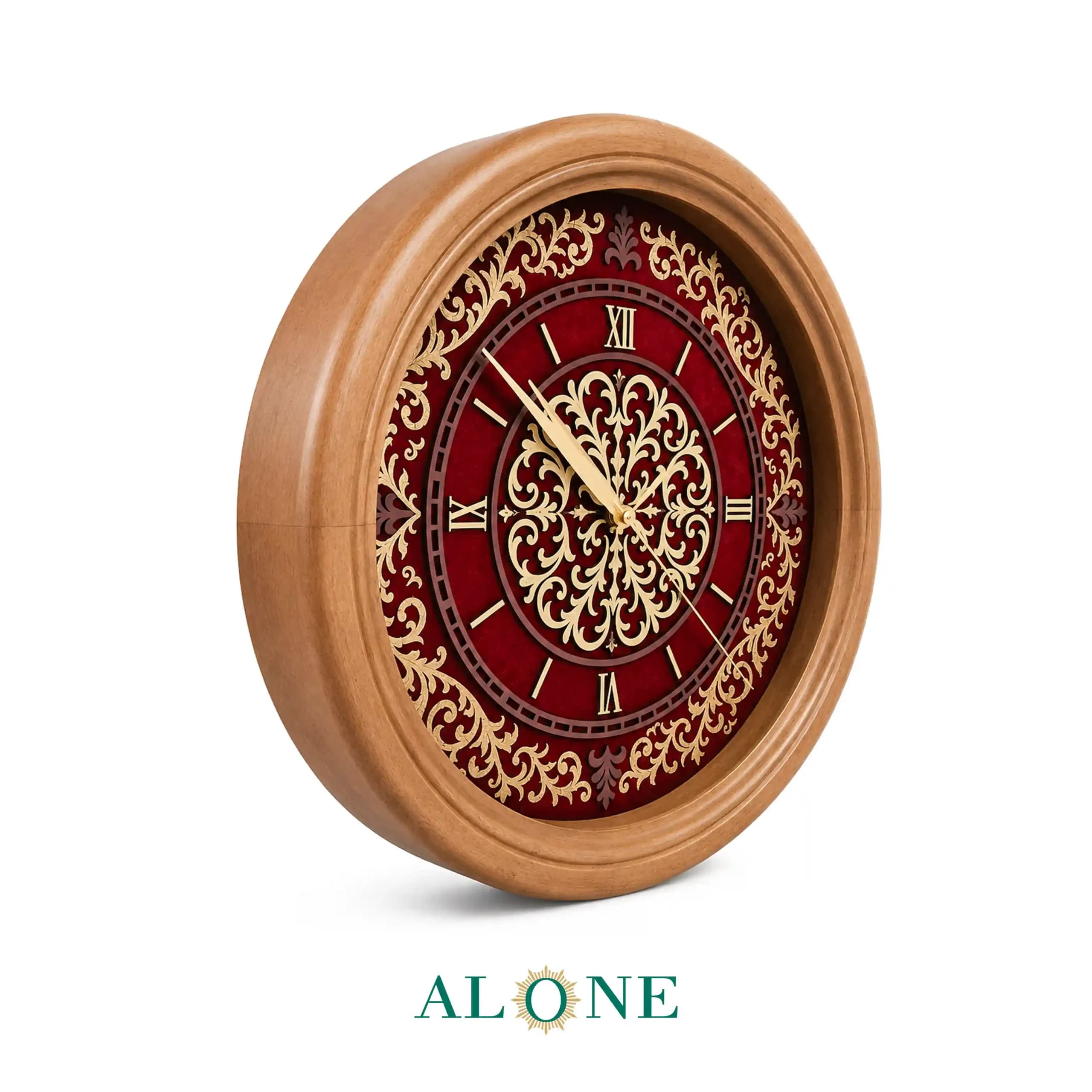 ساعت دیواری گرد دیبا 40*40 — تصویر ۲
