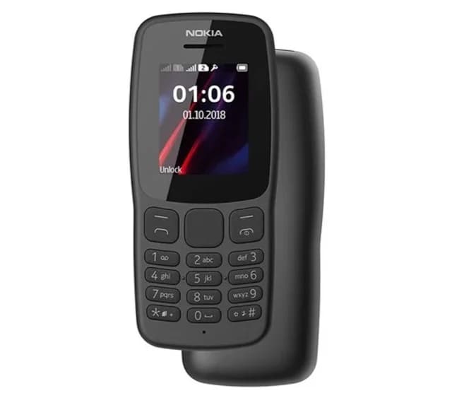 گوشی نوکیا مدل Nokia 106 4G (2018) حافظه 4 مگابایت رم 4 مگابایت همراه با کد فعالسازی دائمی (رجیستر)
