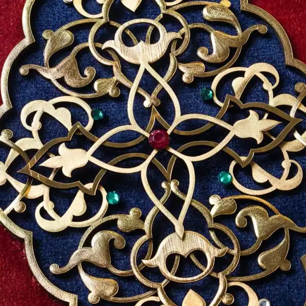تابلو نویان قهوه ای 28*40 — تصویر ۳
