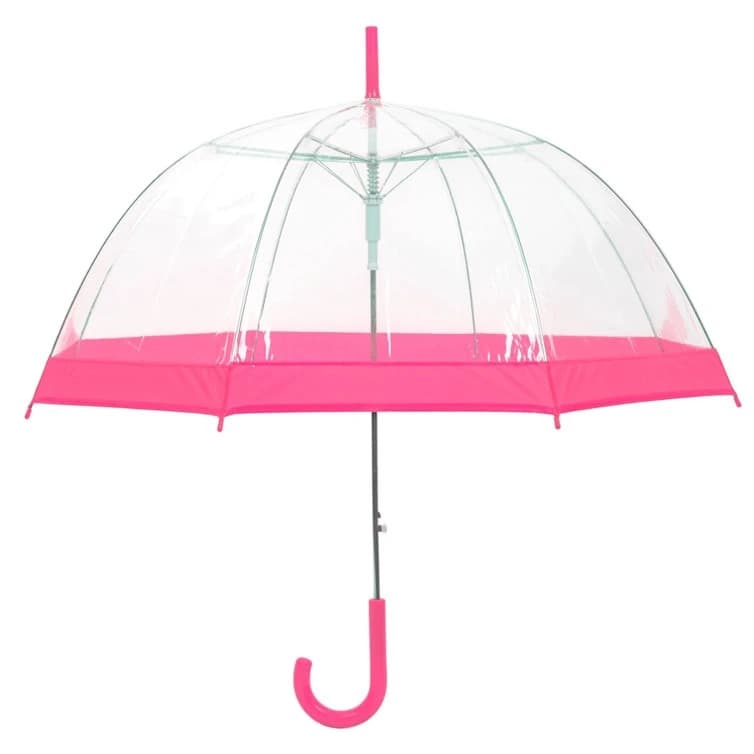 چتر شفاف رنگی کدT156