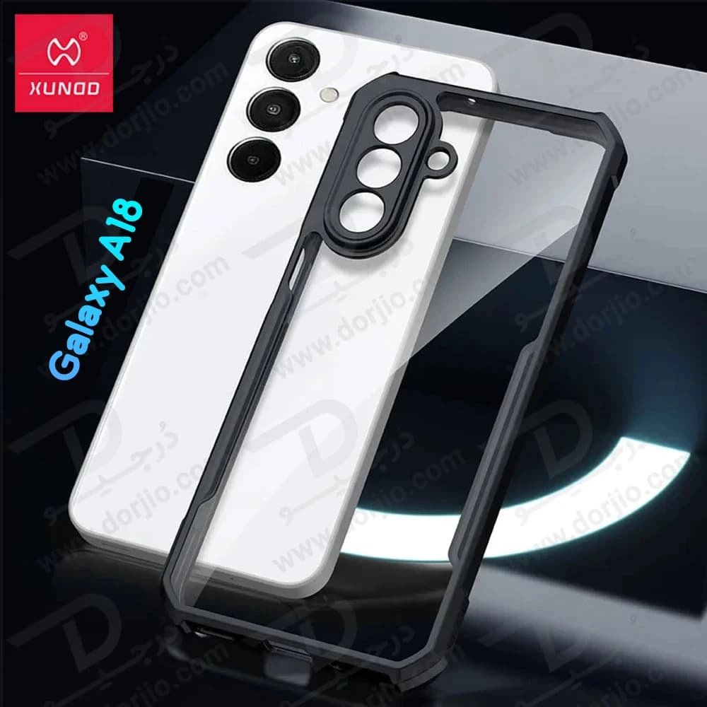 کریستال شیلد شفاف Galaxy A18 مارک XUNDD سری Beatle — تصویر ۶