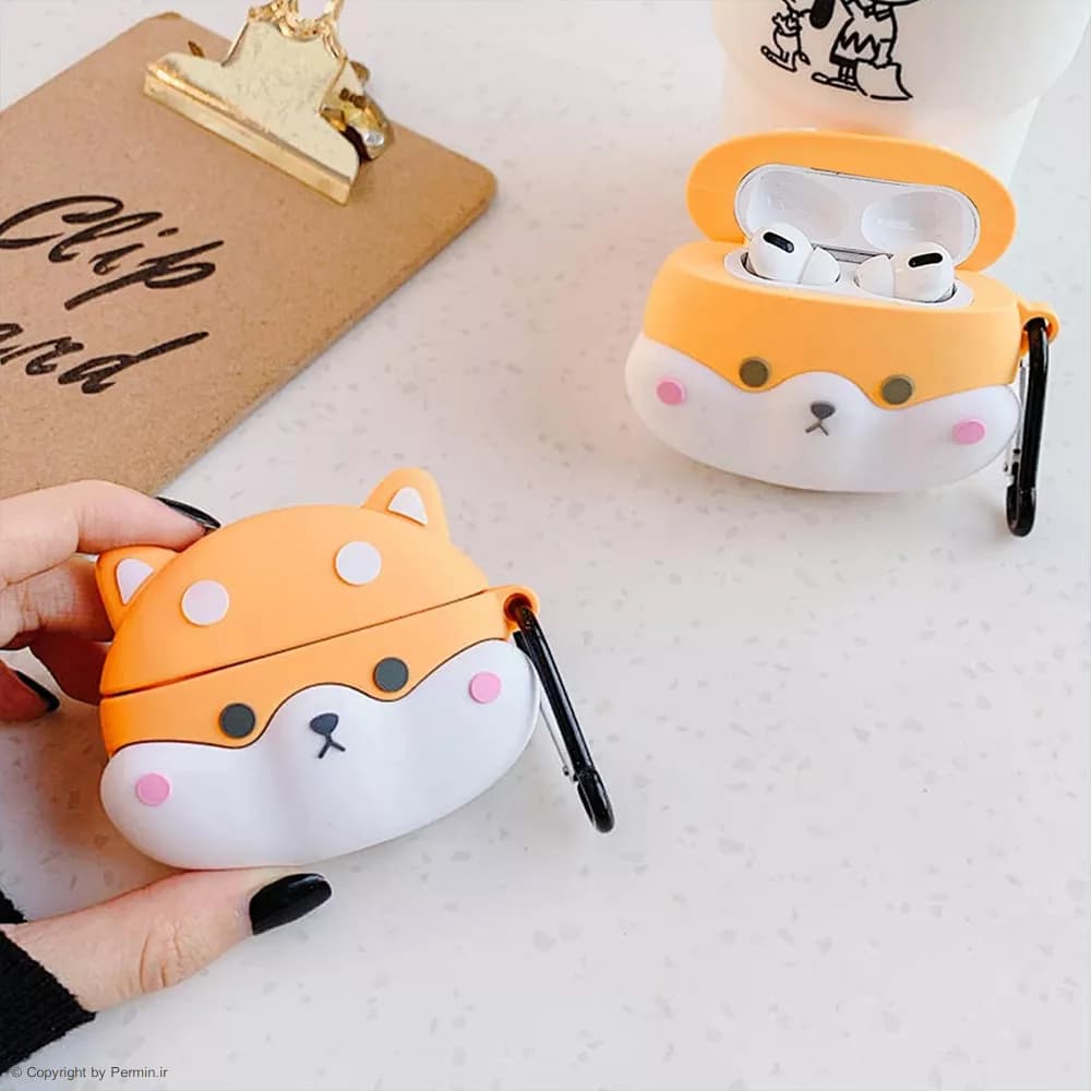 کاور فانتزی مدل شیبا کیس اپل ایرپاد AirPods 3 — تصویر ۲