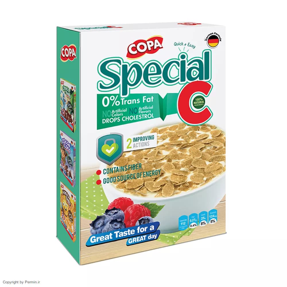 کورن فلکس اسپشیال سی رژیمی کوپا – 300 گرم