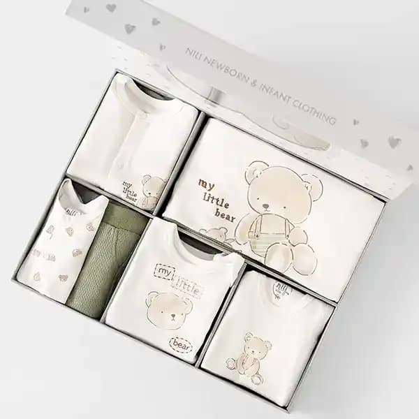 ست جعبه‌ای ۱۳ تکه طرح تدی برند نیلی