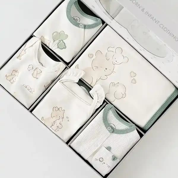ست جعبه‌ای ۱۳ تکه طرح موش و گربه برند نیلی