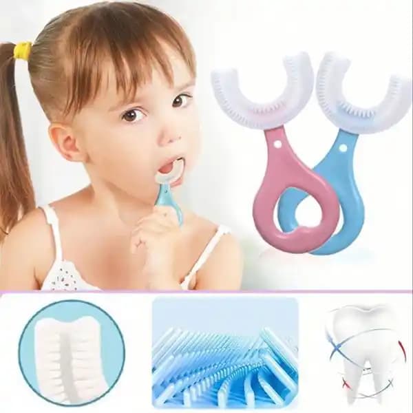 مسواک چرخشی سیلیکونی نوزاد کد 4806 — تصویر ۵