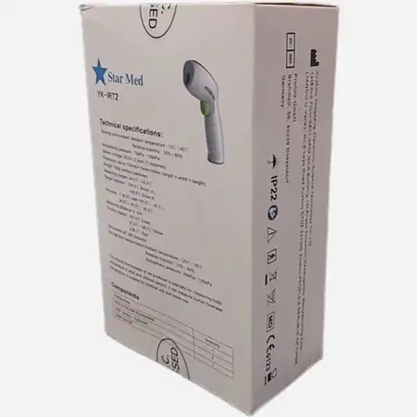 تب سنج و دماسنج دیجیتال مدل irt2 برند star med — تصویر ۲