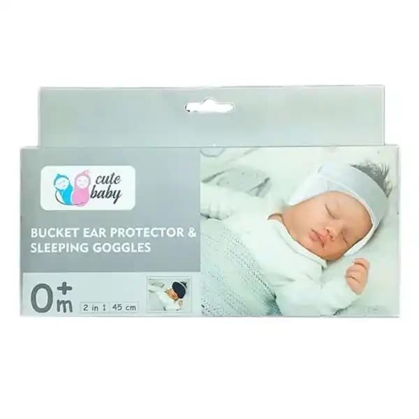 چشم بند و هدبند اصلاح فرم گوش نوزاد برند کیوت بی بی cute baby — تصویر ۴
