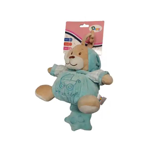 عروسک و آویز تخت موزیکال نوزاد طرح خرس برند dayan toys — تصویر ۲