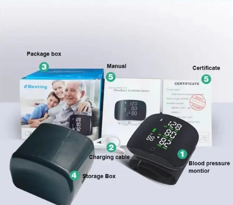 فشارسنج مچی سخنگو مدل Intelligent BP — تصویر ۵