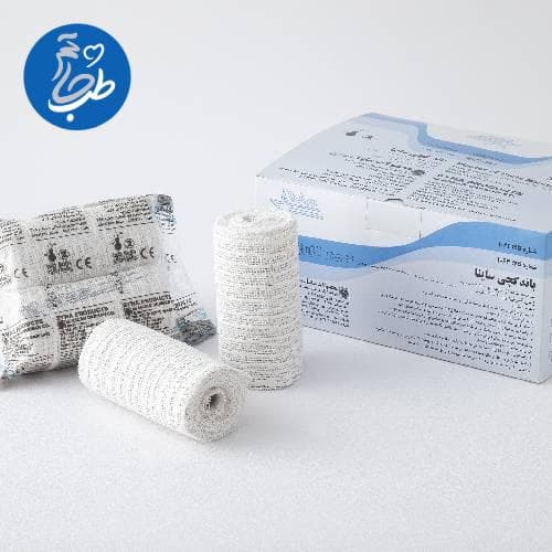 باند گچي ارتوپدي (بافت لينو نخ 40) سايز cm 15×250 رول سالم