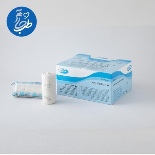 باند كشي فشاري با فشار كم سايز cm 10×450 رول سالم