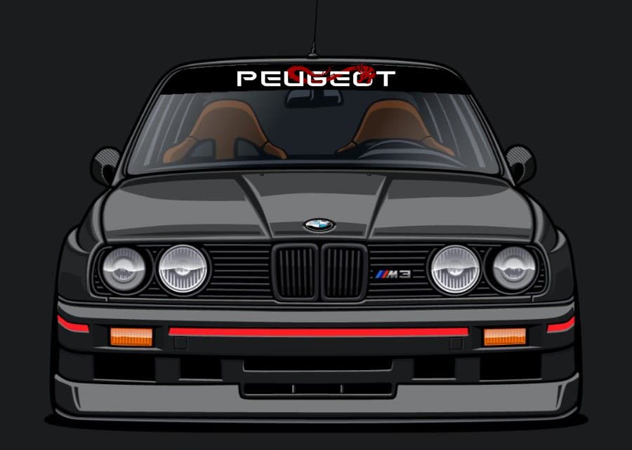 ویندشیلد طرح «PEUGEOT» — تصویر ۲