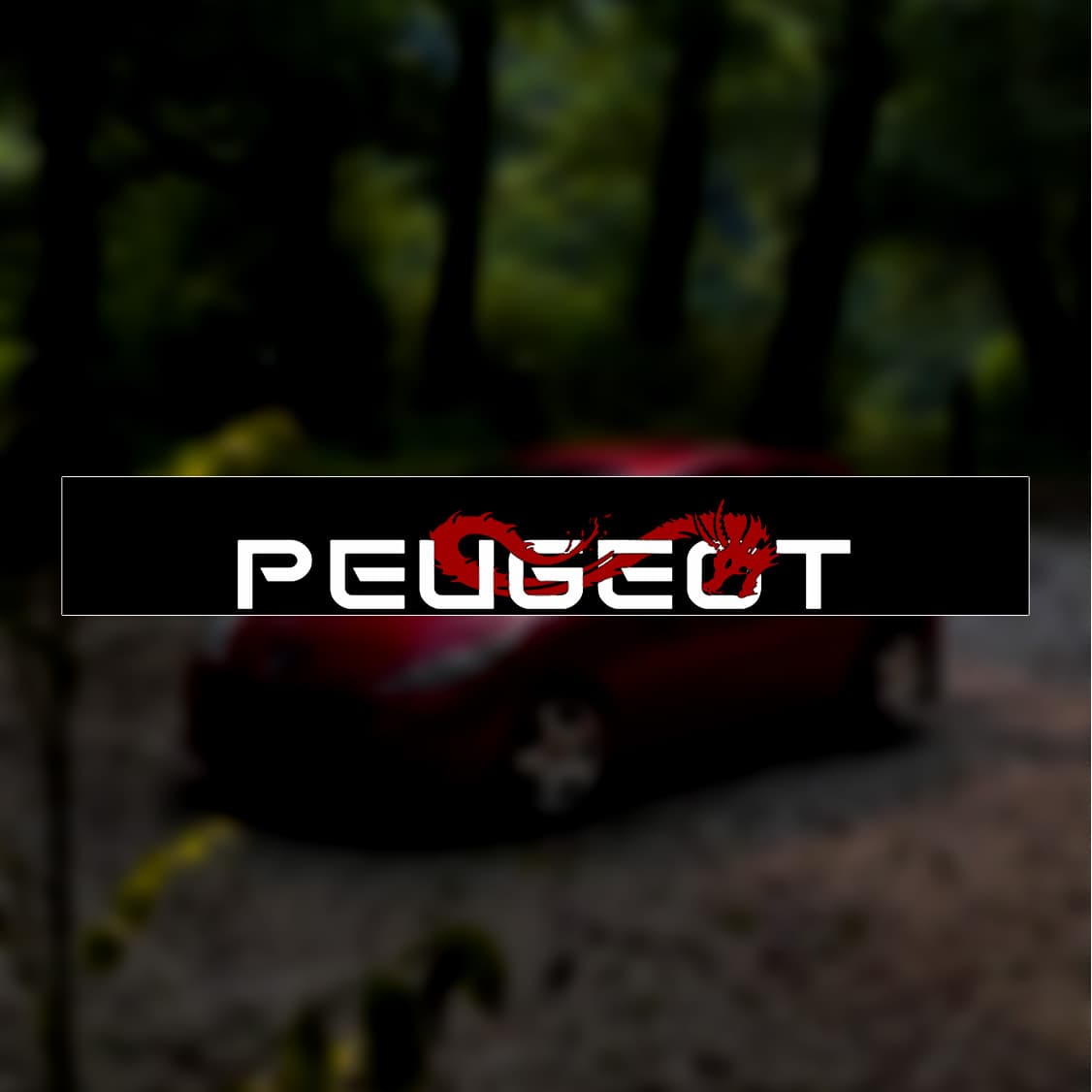 ویندشیلد طرح «PEUGEOT»