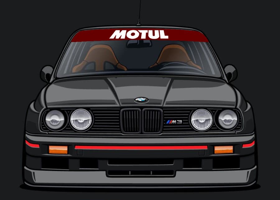 ویندشیلد طرح «MOTUL» — تصویر ۲