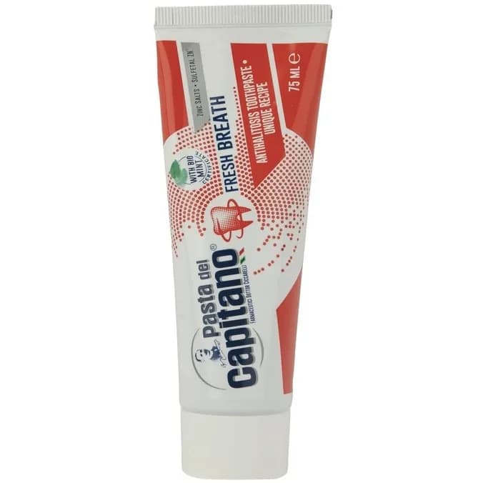 خمیردندان خوشبو کننده دهان پاستا دل کاپیتانو مدل Fresh Breath حجم 75 میلی لیتر