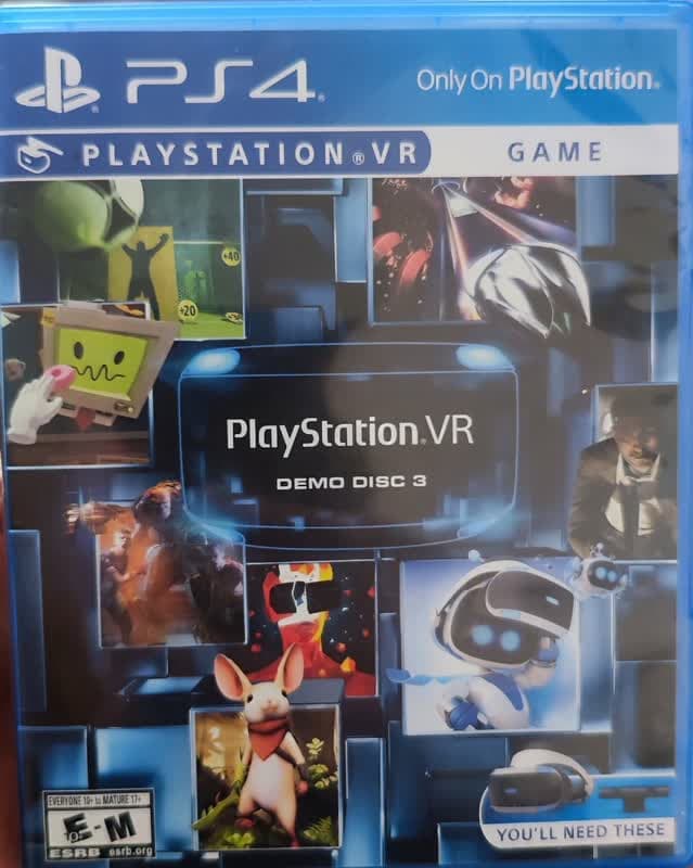 دیسک بازی PlayStation VR Demo Disk3 کار کرده برای PS4 ریجن ALL