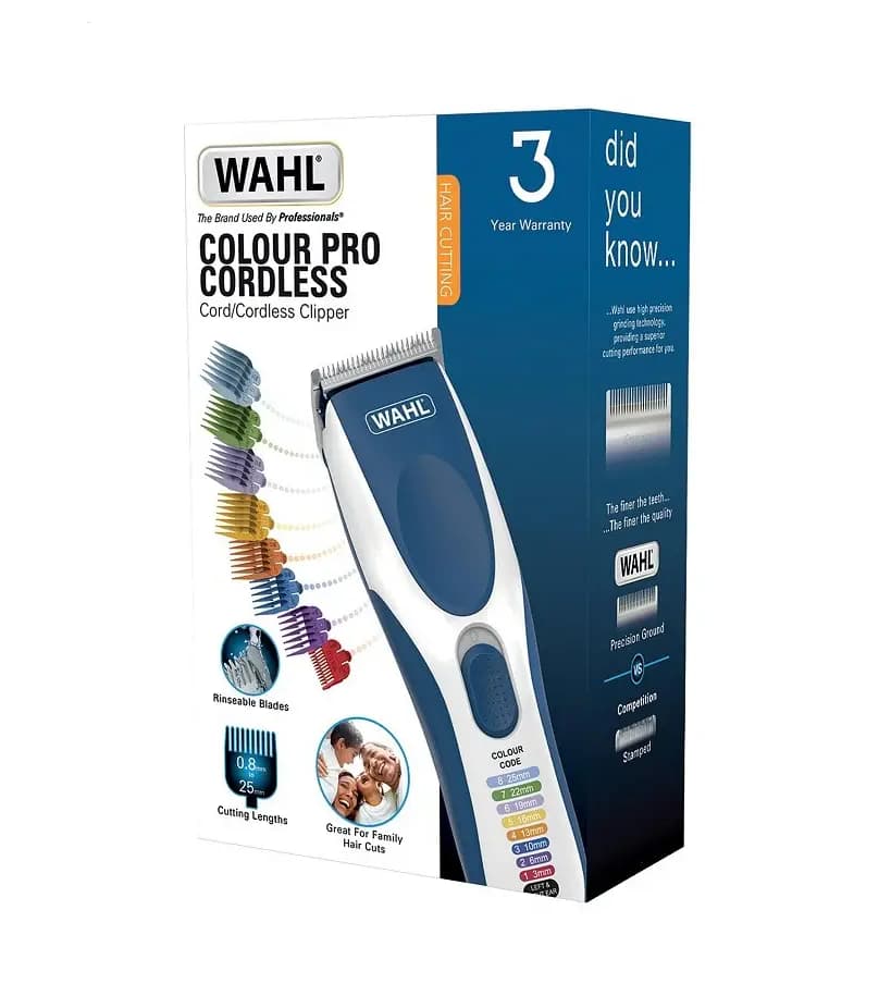 ماشین اصلاح شارژی سر و صورت Wahl Color Pro 9649-017X — تصویر ۳
