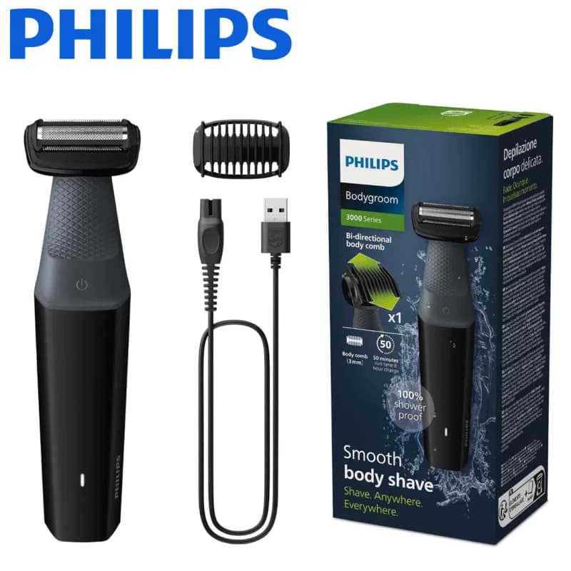 بادی گروم(ماشین اصلاح بدن)فیلیپس مدل BG3017