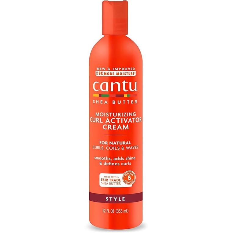 فعال کننده موی فر کنتو حاوی شی باتر Cantu Shea Butter Moisturizing Curl Activator Cream