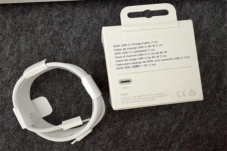 کابل اپل USB-C به USB-C مدل 60 وات به طول 1 متر — تصویر ۲