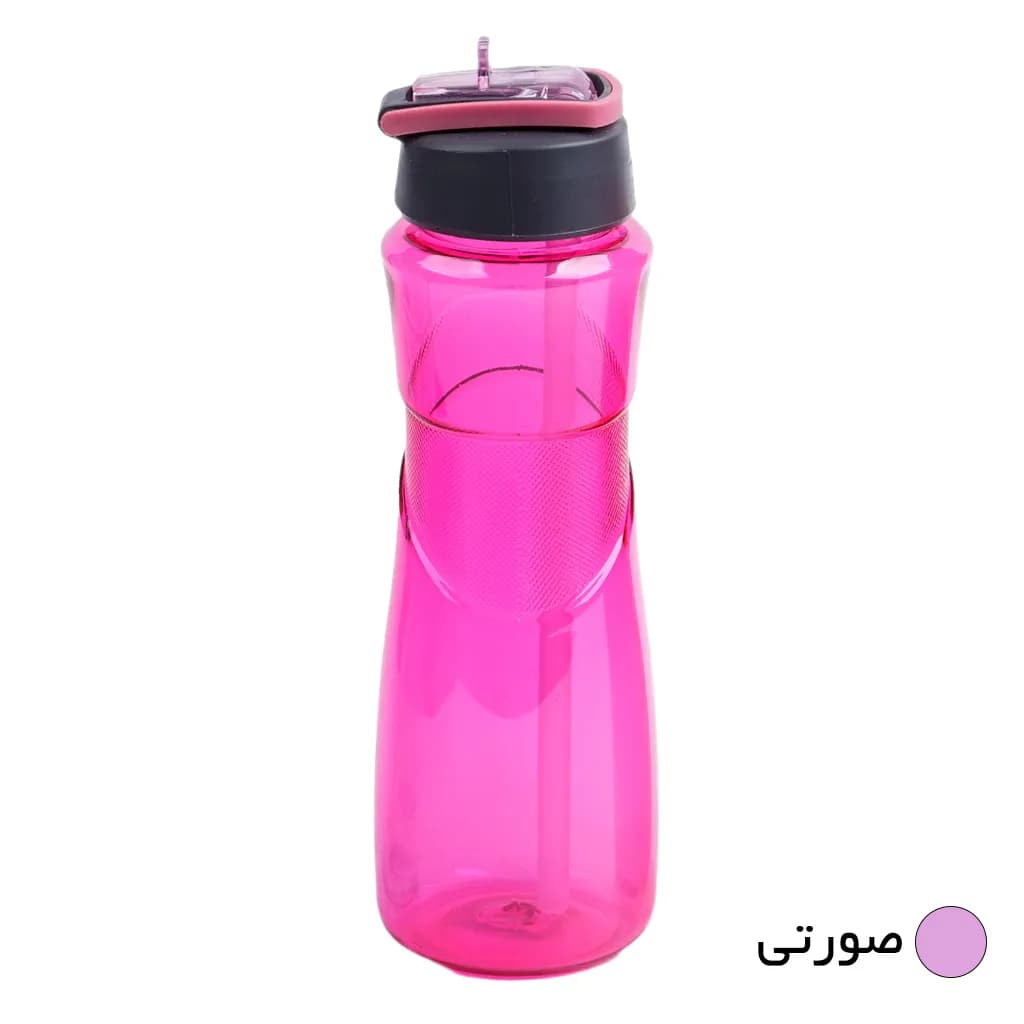 بطری مانیا مدل کمر دار نی دار کد 103507 گنجایش 770 میلی لیتر — تصویر ۶