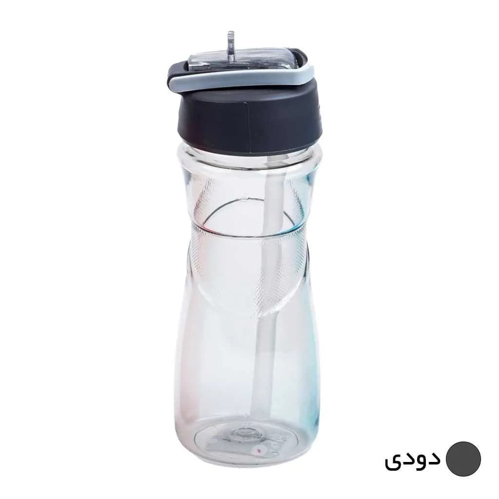 بطری مانیا مدل کمر دار نی دار کد 103506 گنجایش 390 میلی لیتر — تصویر ۷