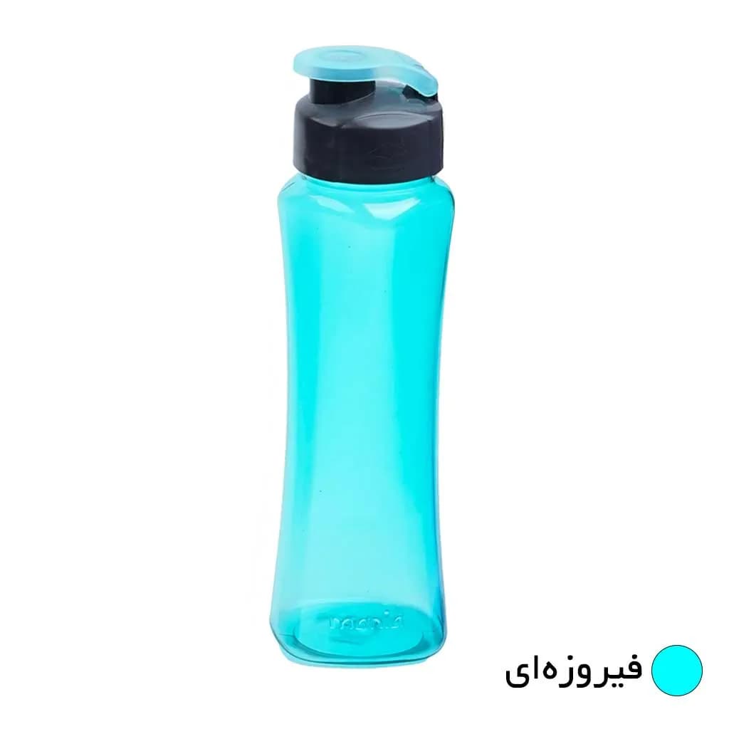 بطری مانیا مدل مربعی کد 103604 گنجایش 650 میلی لیتر — تصویر ۲