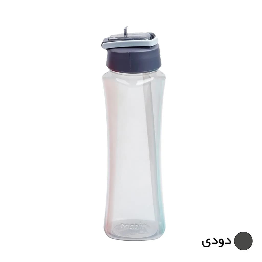 بطری مانیا مدل مربعی نی دار کد 103504 گنجایش 650 میلی لیتر — تصویر ۳