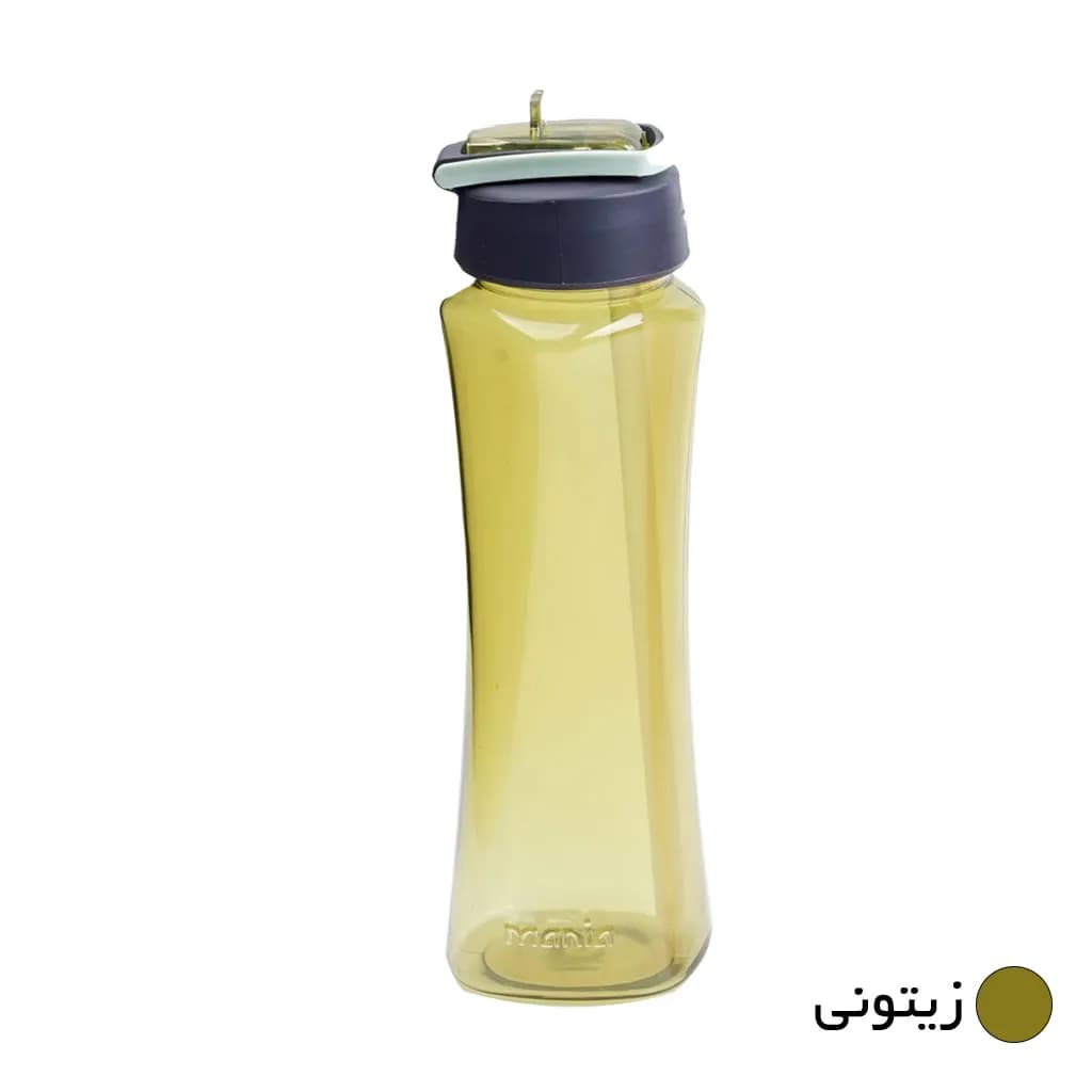 بطری مانیا مدل مربعی نی دار کد 103504 گنجایش 650 میلی لیتر — تصویر ۵