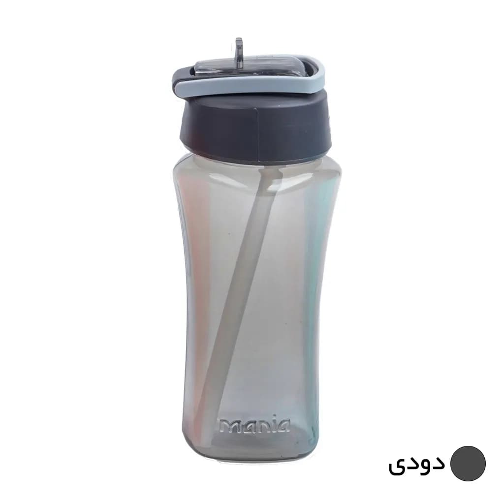 بطری مانیا مدل مربعی نی دار کد 103503 گنجایش 350 میلی لیتر — تصویر ۶
