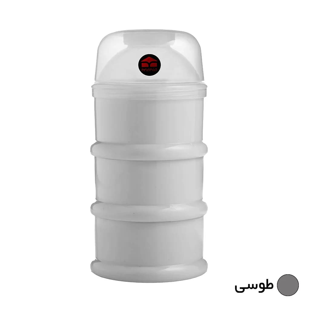 ظرف پودر شیر کودک مانیا کد 302010 گنجایش 130 میلی لیتر — تصویر ۶