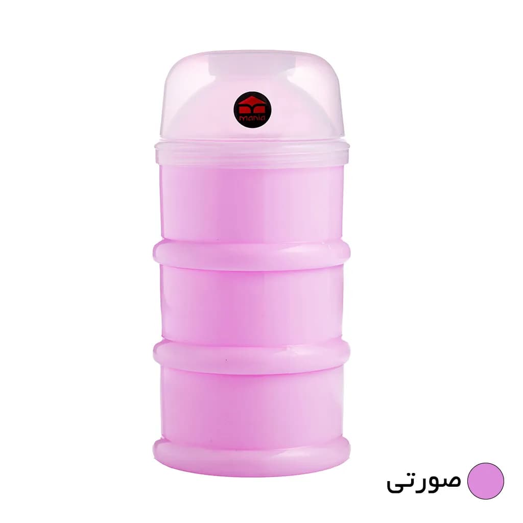 ظرف پودر شیر کودک مانیا کد 302010 گنجایش 130 میلی لیتر — تصویر ۳