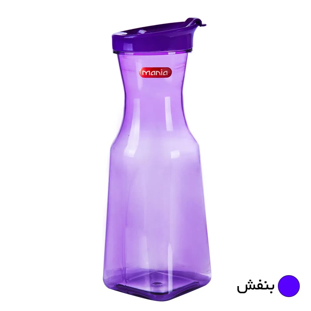 بطری مانیا مدل چهارگوش درپیچی کد 103031 گنجایش 1.4 لیتر — تصویر ۲
