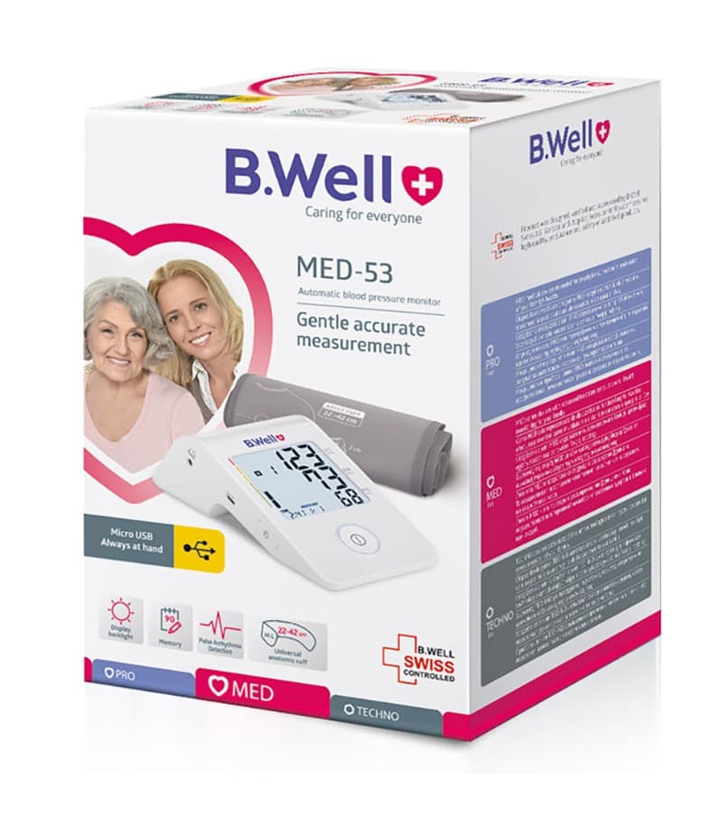 فشارسنج دیجیتالی بازویی بی ول مدل MED-53
