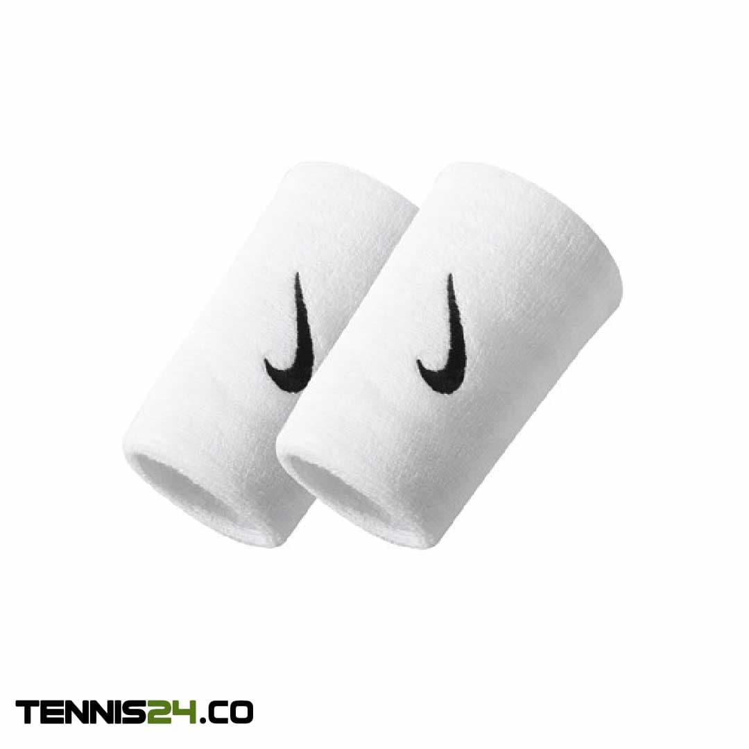 مچ بند تنیس نایک Swoosh Doublewide پک دوتایی – سفید