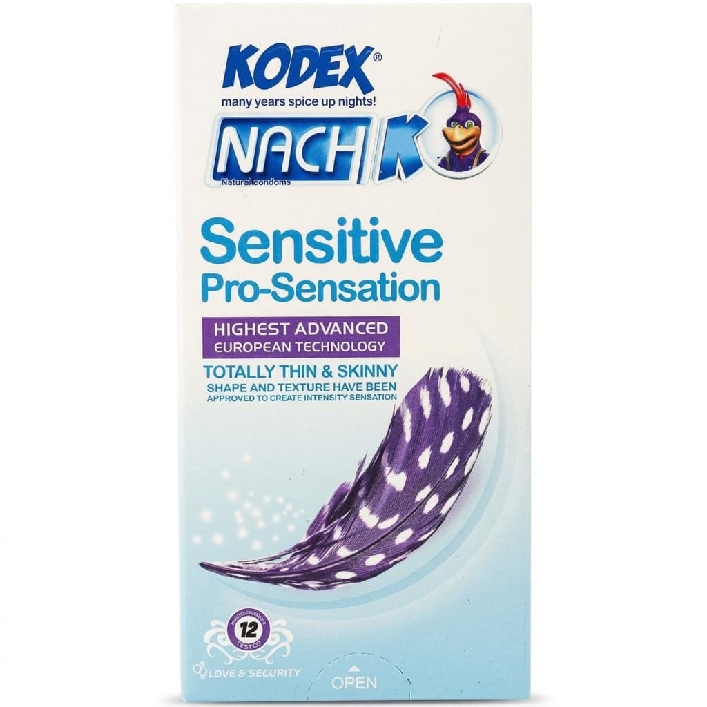کاندوم ناچ کدکس مدل Sensitive Pro-Sensation بسته ۱۲ عددی — تصویر ۳